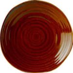 *DISCONTINUED - UTOPIA - MALT BROWN PLATE 21 CM