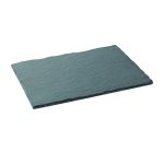 UTOPIA - RECTANGULAR SLATE PLATTER 30 x 22 CM