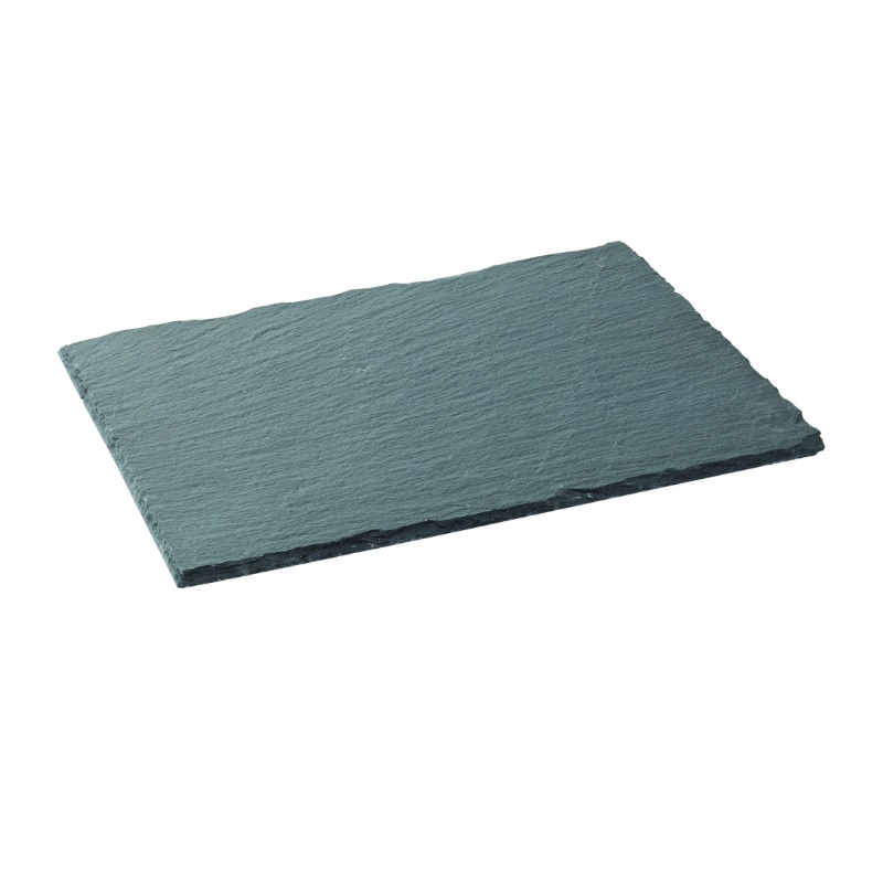 UTCT0029.jpg UTOPIA - RECTANGULAR SLATE PLATTER 30 x 22 CM - Image 1