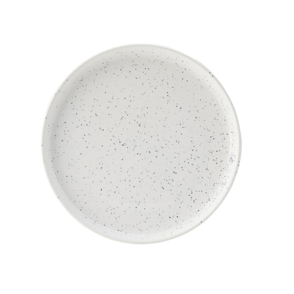 UTCT7107.jpg UTOPIA - RAW WHITE PLATE 20 CM *Chipping Guarantee - Image 1