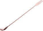 UTOPIA - FORK END COPPER COCKTAIL BAR SPOON 30 CM