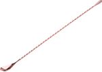 UTOPIA - TEARDROP COPPER COCKTAIL BAR SPOON 40 CM