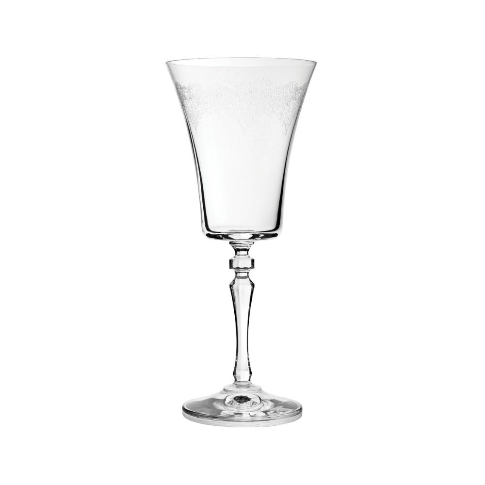 UTL4645-3100.jpg *DISCONTINUED - UTOPIA - FILIGREE ENGRAVED WINE GLASS 31 CL - Image 1
