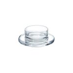 UTOPIA - GLASS BASE FOR BUTTER DISH 9 CM F91001