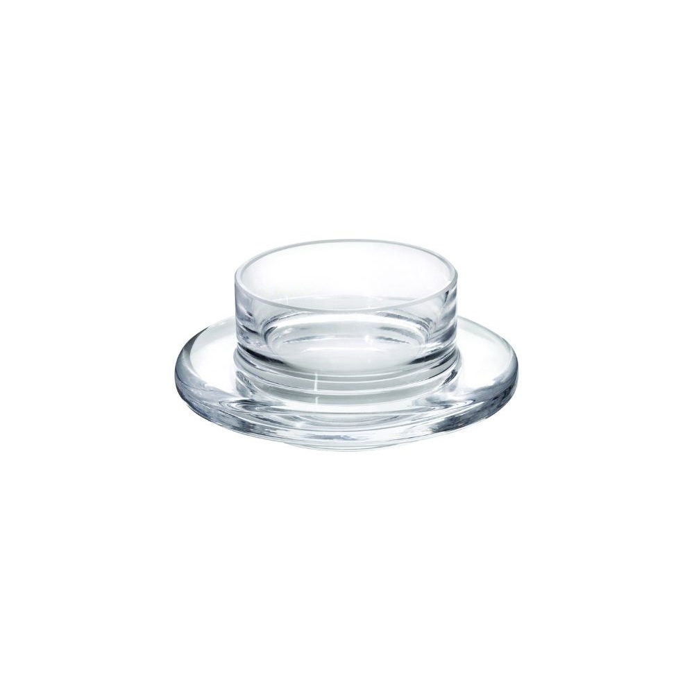 UTR91001.jpg UTOPIA - GLASS BASE FOR BUTTER DISH 9 CM F91001 - Image 1