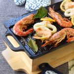 TOGNANA - CAST IRON GRILL WITH WOODEN BASE 33 x 20.5 CM - Image 4