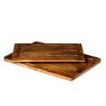 STYLE - WOODEN BREAD CUTTING BOARD 48 x 32 x 2 CM