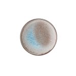 ID FINE - DELTA GREY/BLUE PORCELAIN FLAT PLATE 21 CM