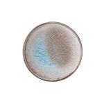 ID FINE - DELTA GREY/BLUE PORCELAIN FLAT PLATE 27 CM