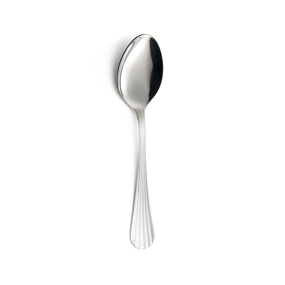 EME120ED10.jpg EME - EDEN 18/10 3 MM SERVING SPOON MADE IN ITALY - Image 1