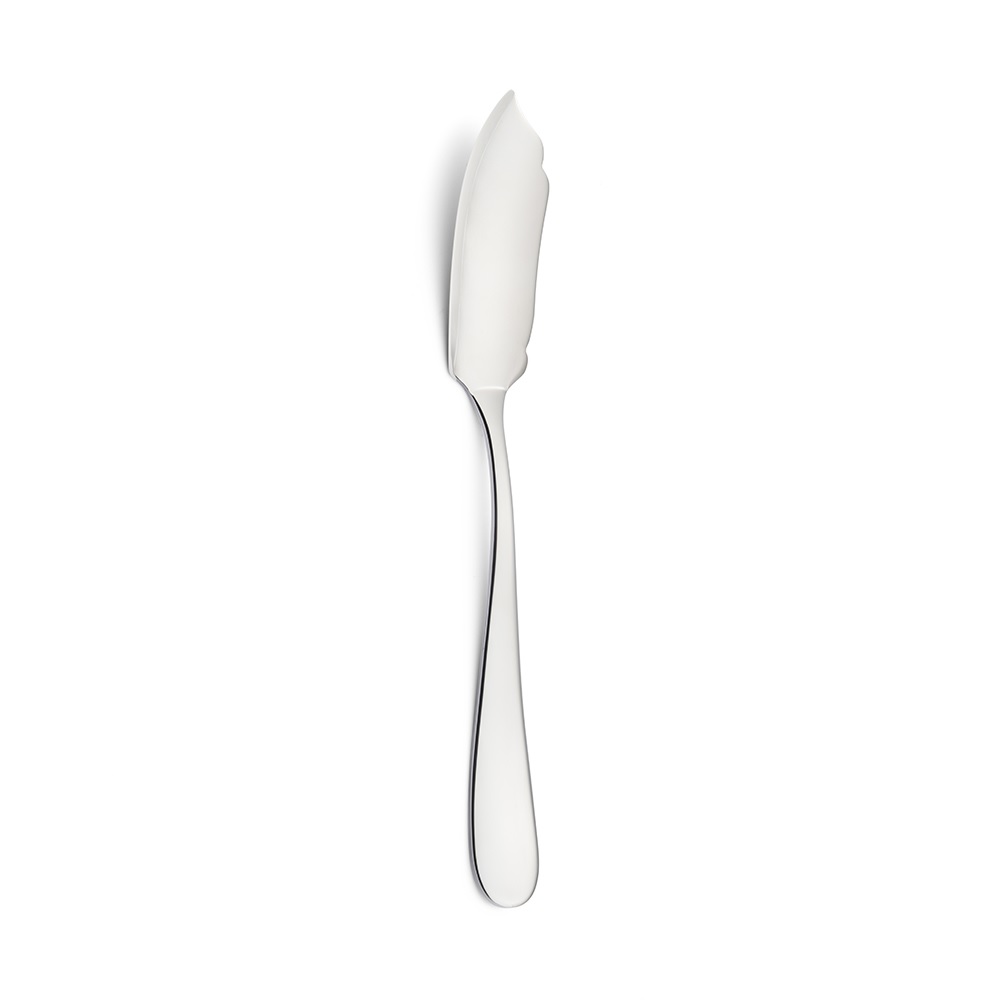 EME160BE10.jpg EME - BETA 18/10 4 MM SERVING FISH KNIFE MADE IN ITALY - Image 1