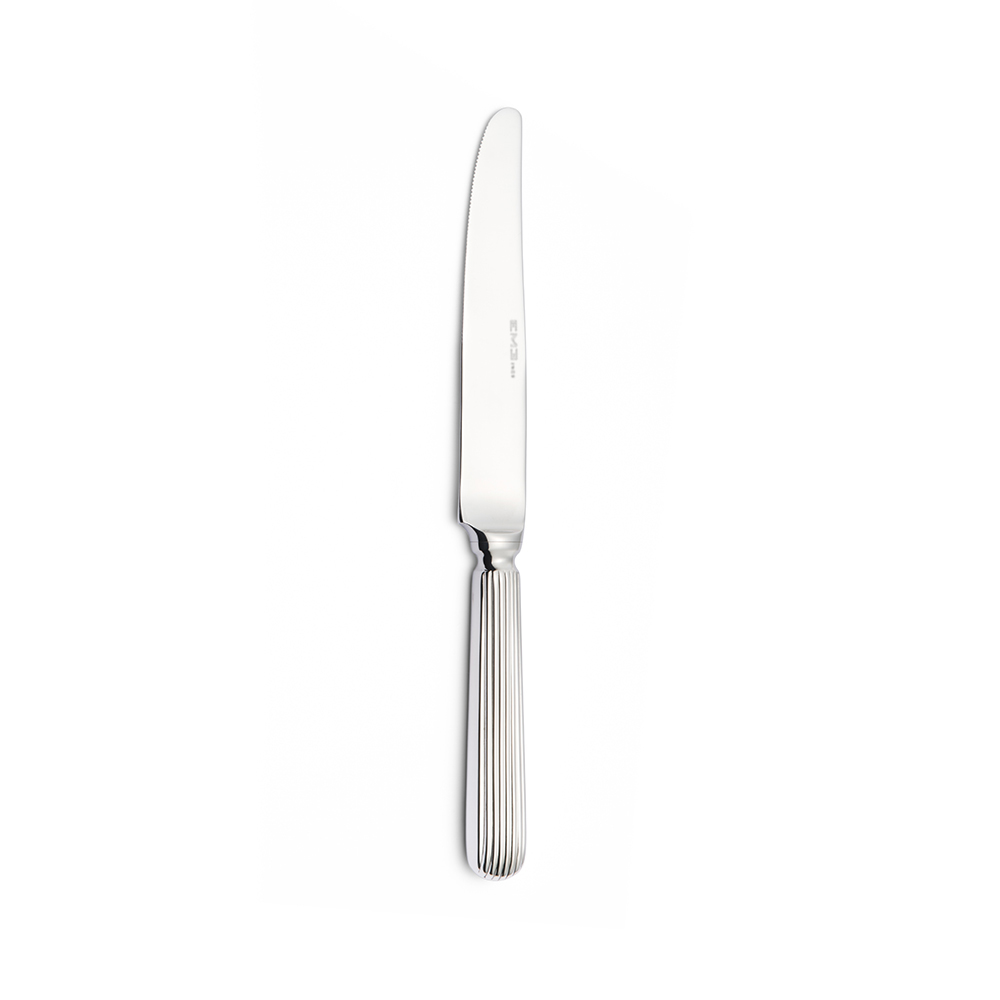 EMEX20ED10.jpg EME - EDEN 18/10 3 MM TABLE KNIFE H/H MADE IN ITALY - Image 1