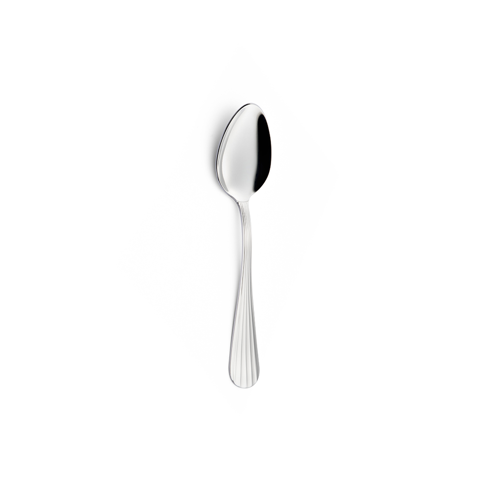 EMEX80ED10.jpg EME - EDEN 18/10 3 MM DESSERT SPOON MADE IN ITALY - Image 1