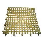 THE BARS - INTERLOCKING MAT GOLD 33x33 CM