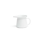 COMAS - WHITE ENAMELLED CREAMER 7 CM