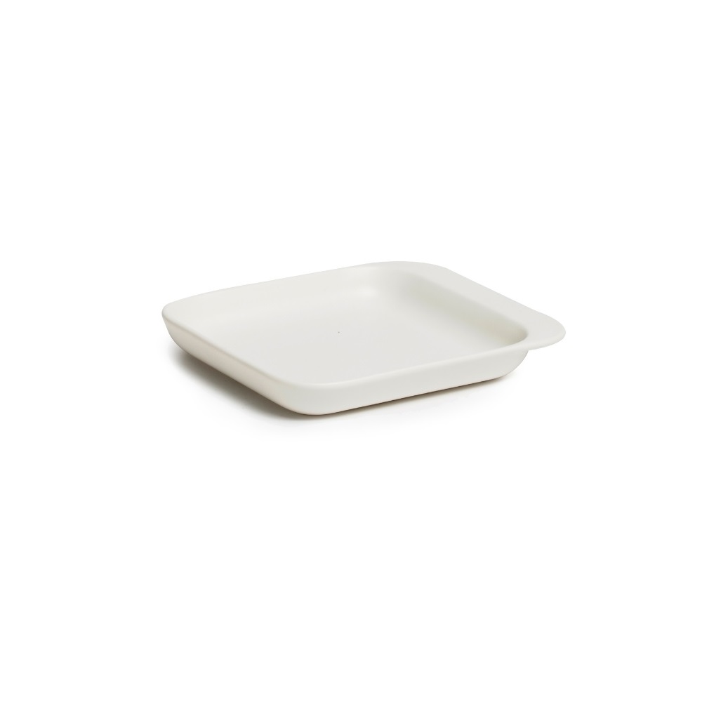 7681.jpg COMAS - DESSERT PLATE WHITE 12 x 12 CM - Image 1