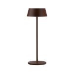 UTOPIA - MARTINIQUE LED CORDLESS LAMP 30 CM CORTEN
