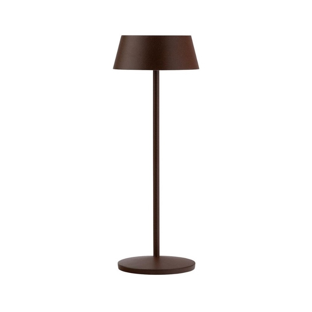 H50200.jpg UTOPIA - MARTINIQUE LED CORDLESS LAMP 30 CM CORTEN - Image 1