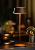UTOPIA - MARTINIQUE LED CORDLESS LAMP 30 CM CORTEN - Image 2