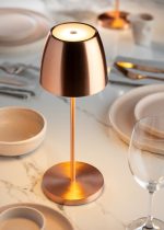 UTOPIA - MONTSERRAT LED CORDLESS LAMP 30 CM BRUSHED - Image 2