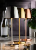 UTOPIA - MONTSERRAT LED CORDLESS LAMP 30 CM BRUSHED - Image 3