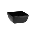 XM - SALAD BOWL GALAXY SQUARE MELAMINE BLACK 25 x 11.5 CM No.9131