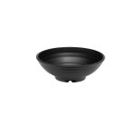 XM - GALAXY SALAD BOWL MELAMINE MATTE BLACK 24 x 6.5 CM No.9137