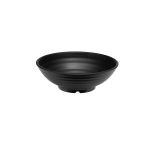 XM - GALAXY SALAD BOWL MELAMINE MATT BLACK 28 x 8 CM No.9138