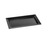 XM - PRESENTATION PLATTER RECTANGULAR MELAMINE BLACK 65 x 37 CM No.7099