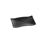 XM - PRESENTATION PLATTER RECTANGULAR MELAMINE BLACK MATT 27 x 19 CM No.7114
