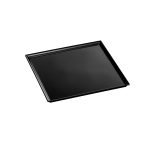 XM - PRESENTATION PLATTER SQUARE MELAMINE BLACK 35 x 35 x 2 CM No.7120