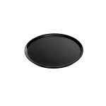 XM - ROUND MELAMINE PRESENTATION PLATTER BLACK 35 CM No.7121