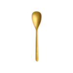 COMAS - CANADA PVD VINTAGE GOLD 18/0 4 MM DESSERT SPOON SET OF 12