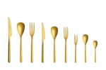 COMAS - CANADA PVD VINTAGE GOLD 18/0 4 MM DESSERT SPOON SET OF 12 - Image 2