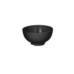 TOGNANA - MELAMINE BLACK BOWL 200 ML 9.7 CM S0904100NER