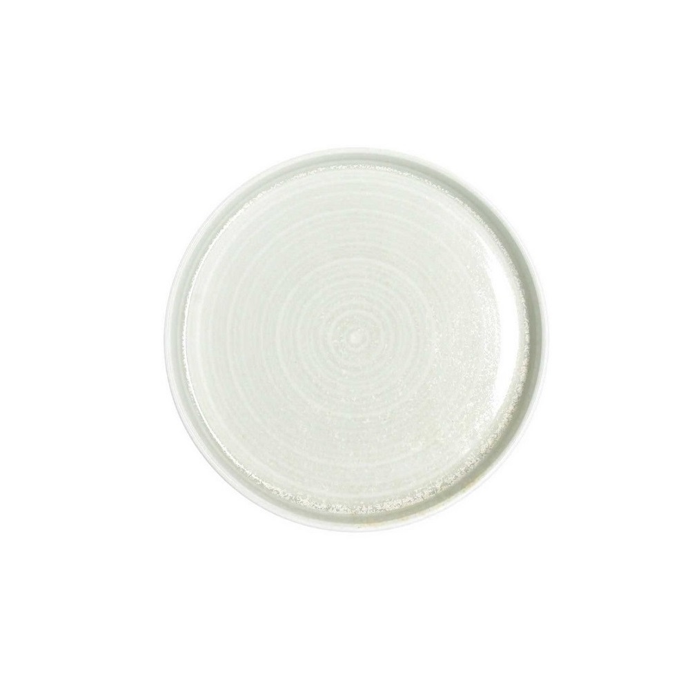 8056444237184.jpg TOGNANA - MOONLIGHT CEMENT GREY EDGE PLATE 18 CM MX001183130 - Image 1