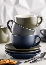 UTOPIA - BARISTA MATT NAVY ESPRESSO SAUCER 12 CM - Image 2