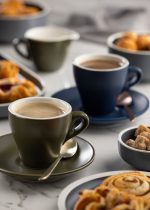 UTOPIA - BARISTA MATT OLIVE SAUCER 14.5 CM - Image 2