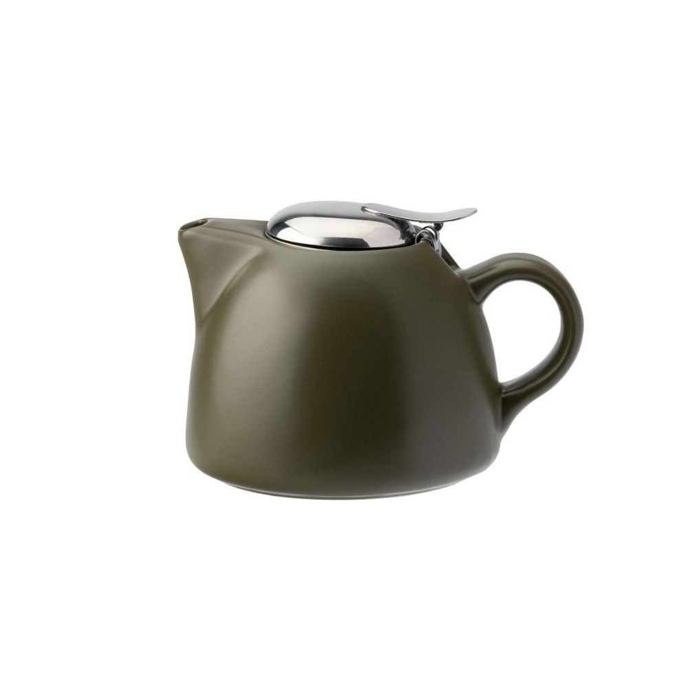 CT9424.jpg UTOPIA - BARISTA MATT OLIVE TEAPOT 45 CL - Image 1