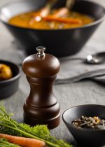 UTOPIA - DARK WOOD SALT/PEPPER GRINDER 10 CM - Image 2