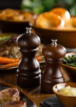 UTOPIA - DARK WOOD SALT/PEPPER GRINDER 10 CM - Image 3