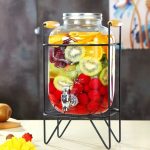 BNOV - GLASS DISPENSER WITH METAL STAND 4 LT - Image 2