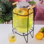 BNOV - GLASS DISPENSER WITH METAL STAND 8 LT - Image 2