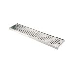NOV - BAR MAT ST/ST SILVER 70 x 14 x 2 CM