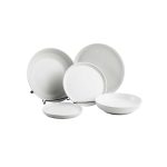 TC - TERRA WHITE MELAMINE SERVING BOWL 23 x 5 CM - Image 5