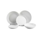 TC - TERRA WHITE MELAMINE SERVING BOWL 28 x 5.5 CM - Image 6