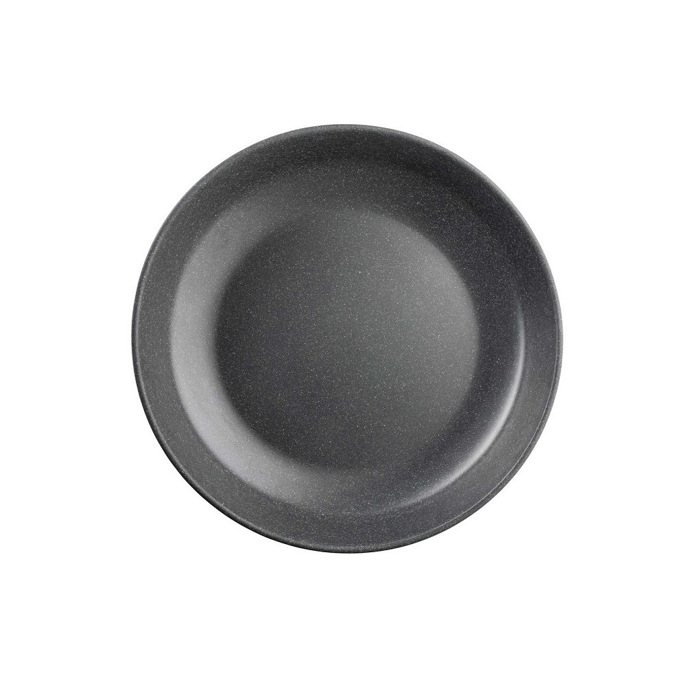 11812EU.jpg TC - TERRA GREY MELAMINE SERVING BOWL 28 x 5.5 CM - Image 1