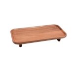 XM - ACACIA FOOTED BOARD 38 x 20.5 x 6 CM