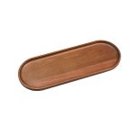 XM - ACACIA OVAL BOARD 44.5 x 16.5 x 2 CM