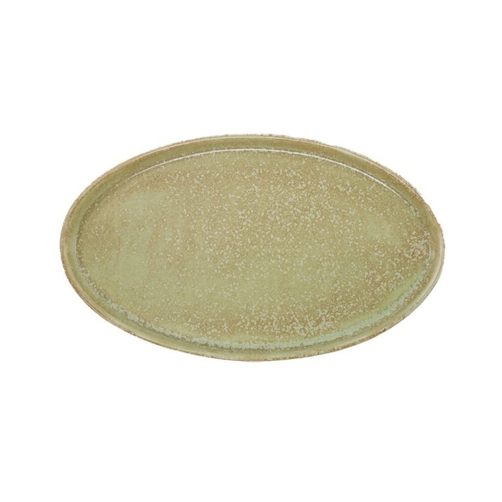 204-0218.jpg IREA - BELLA EARTH OVAL STEP PLATE 31 x 16 CM - Image 1